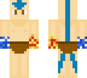 aang shirtless