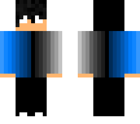 black and blue