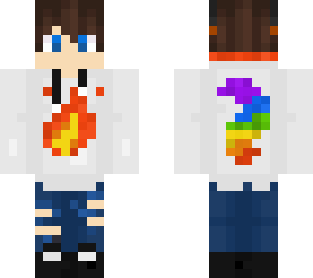 blazing rainbow fox