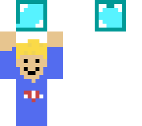 blonde with a diamond