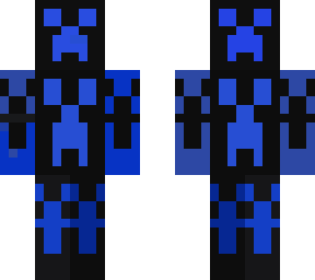 blue and black creeper man