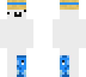 blue fish boy