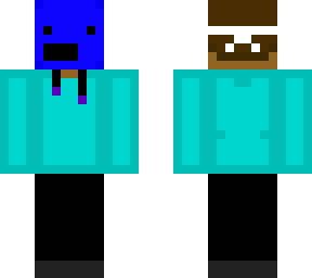 blue fluff fan fam (: