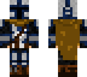 blue mandalorian