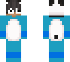 blue panda