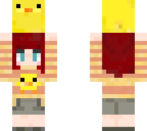 chicken carrier girl