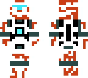 clone commando red