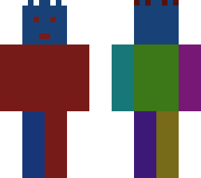 colerfol man