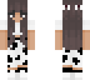 cow print girl