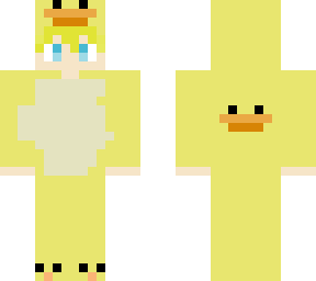 duck blond boy