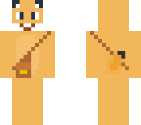 fox with satchel