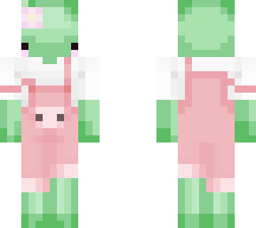 frog in axolotl outfit