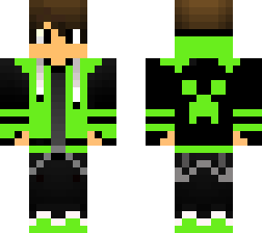 green gamer boy