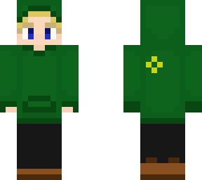 green hoodie :)