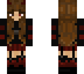 grunge devil girl