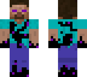 Herobrine turns into Enderbrine | Minecraft Skin