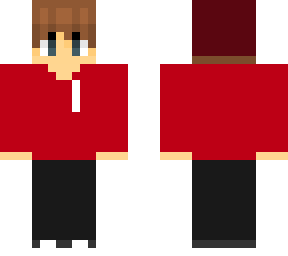 m red hoodie