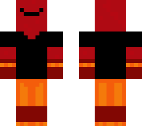 magma man (dark red)