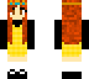 me w/ yellow
