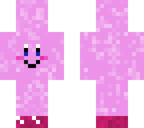 mildly cursed kirby skin