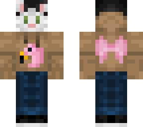 my cat in a superior flamingo hoodie (twoducksyt) 4px