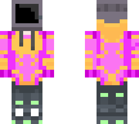 neon tv head