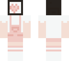 pink overalls tv head.