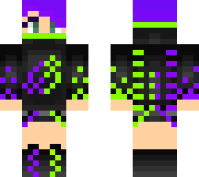 purple gamer girl