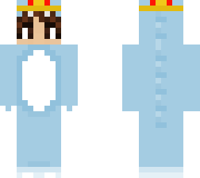 rae (dino onesie wt crown)