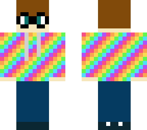 rainbow hoodie!!!