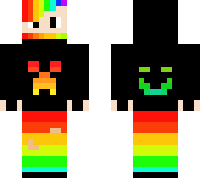rainbow skin