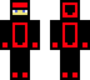 red and black ninja