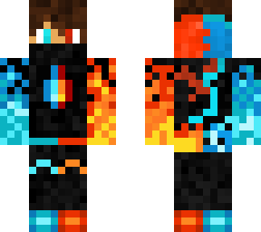 red and blue fire (edit)
