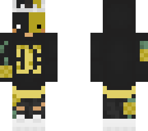 rose hood with crown (gold version)