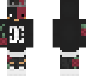 rose hood with crown