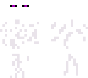 scary white enderman