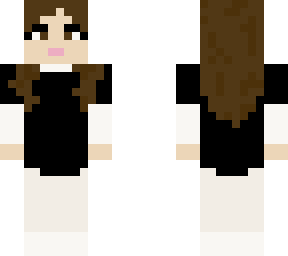 simple brown-haired girl