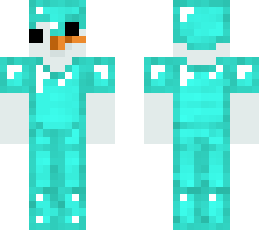 snow minion with diamond armor
