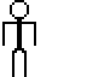 stick man.