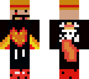 straw hat flame boi