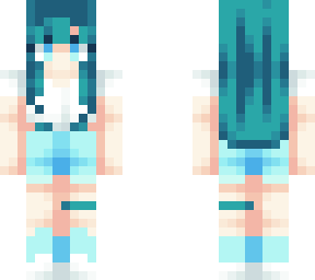 swimming in turquoise - remake