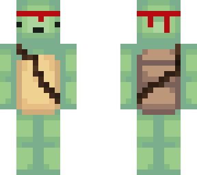 turtle red headband