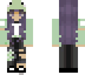 /lavender frog girl