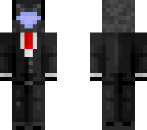 black suit