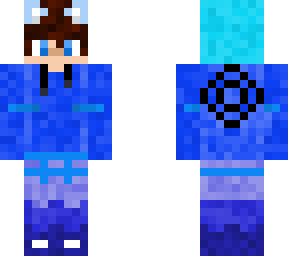 blue boy with ears