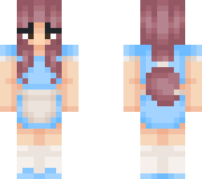 blue cafe worker
