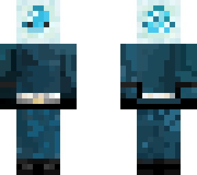 blue fish in a swim sut