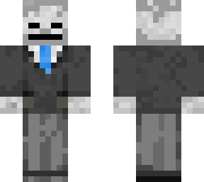 blue tie