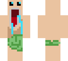 caveman long mouth