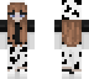 cow print girl